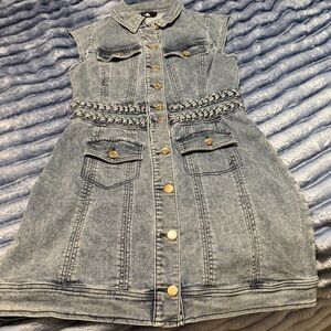 Stylish Denim Women’s Dress